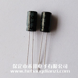 100uf 25V铝电解(jiě)