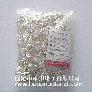 冷压接线(xiàn)端子 U型叉 UT1.5-4
