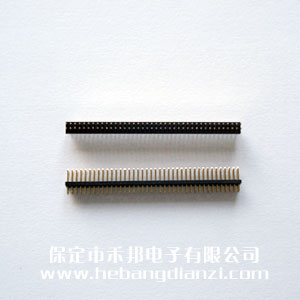 1.27双排针(zhēn) 2*40p