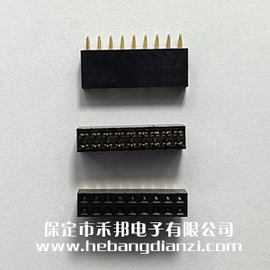 2.54双排座2*9P